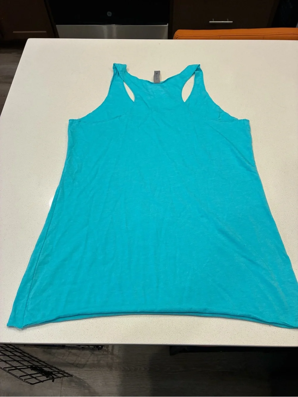 Next Level Apparel Turquoise Alice 'Oh, Dear' Racerback Tank